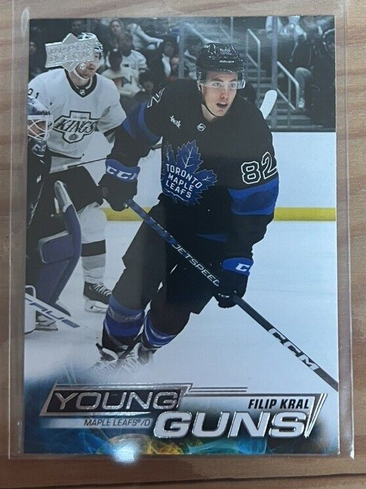 202223 UD Series 2 Base Young Guns 493 Filip Kral Toronto Maple Leafs