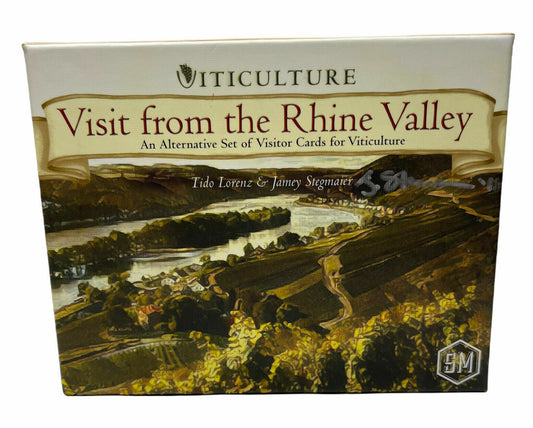 Visit from the Rhine Valley Viticulture Expansion Set Stonemaier Games 80 Cards
