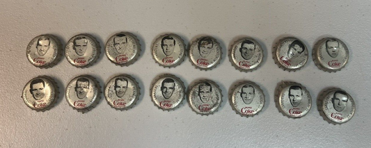 196465 Coca Cola Bottle Caps 16 Different Montreal Canadiens NHL