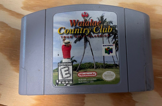 Waialae Country Club The True Golf Classic N64 Cartridge Nintendo 64