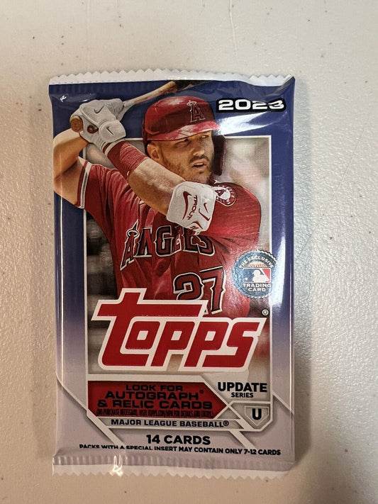 Topps 2023 Baseball update sealed pack 14 cards