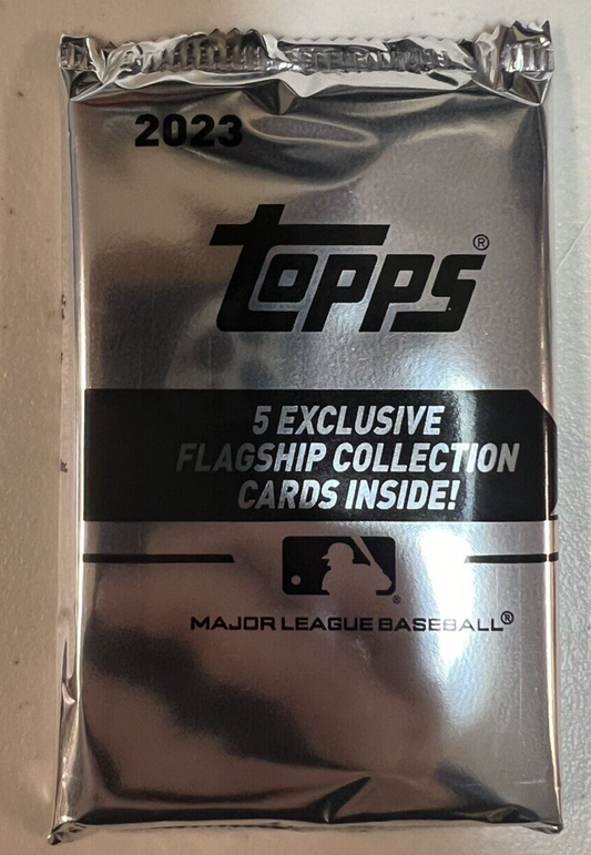 2023 Topps Baseball FLAGSHIP COLLECTION Costco Silver Pack one 5card pack