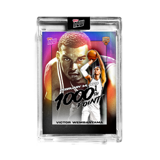 Victor Wembanyama  202324 TOPPS NOW Basketball Card VW1 Presale