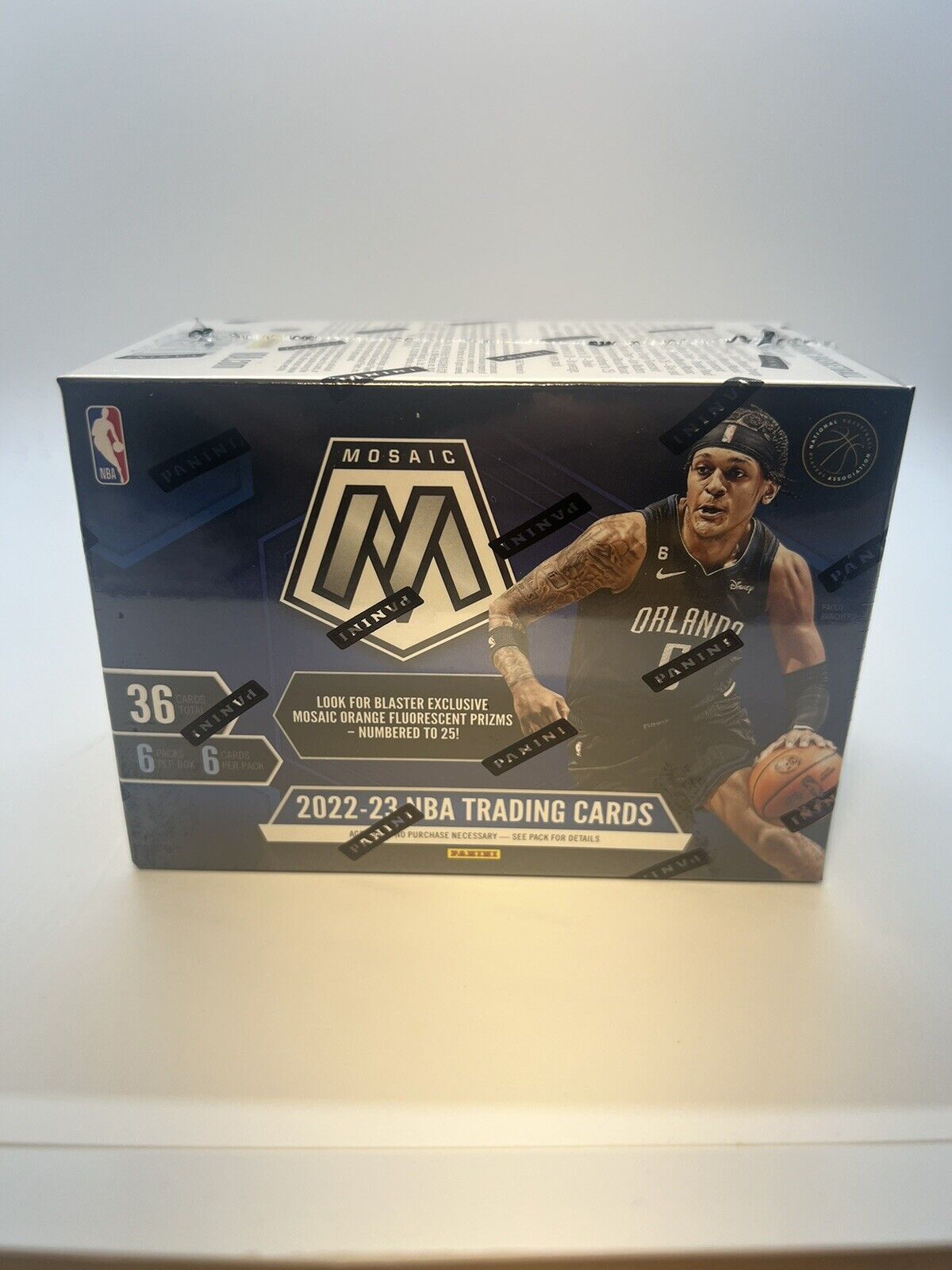 2022-23 Panini Mosaic NBA Basketball Kid's Crate Exclusive Blaster Box(6 PACKS)